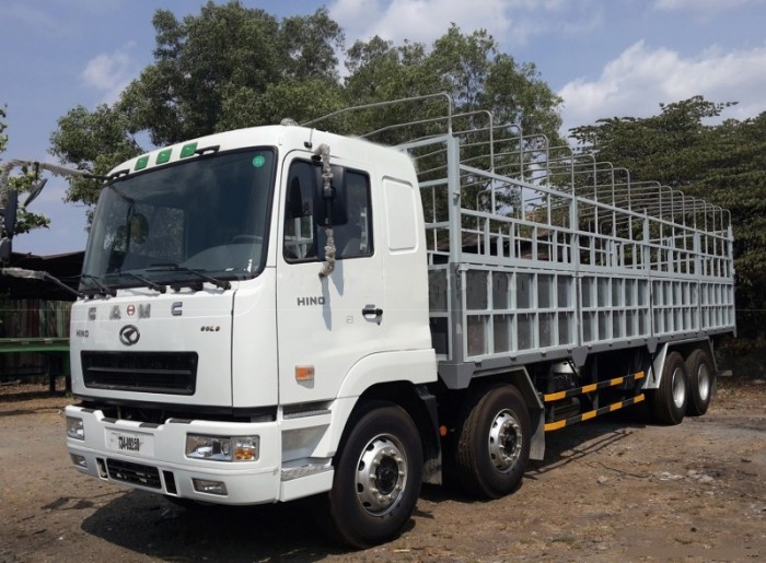 Xe tải Camc 4 chân máy Hino 17T9