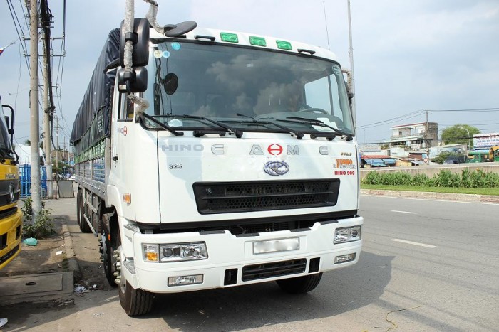 Xe tải Camc 4 chân máy Hino 17T9