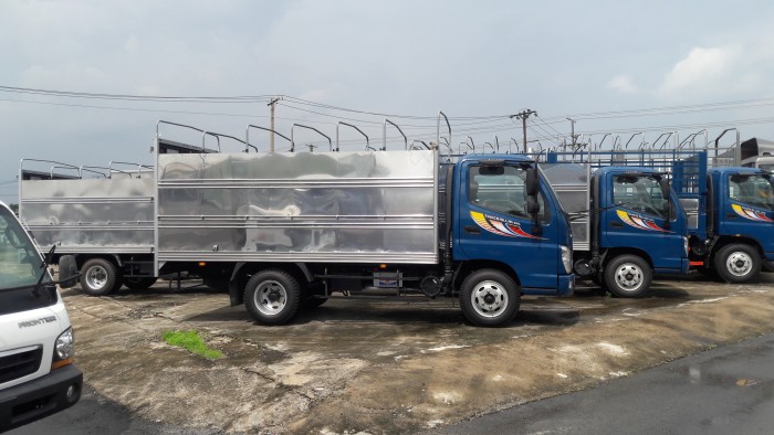 Bán xe tải THACO 2,4 tấn sử dụng Động cơ Công Nghệ ISUZU Nhật Bản - Thaco Ollin345