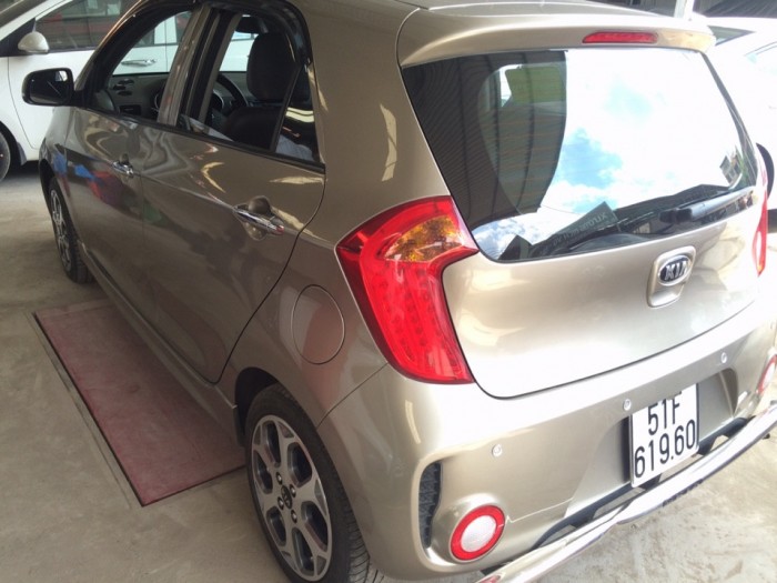 Bán Morning Si 1.25AT, số tự động, đời 2016, màu vàng cát giá 385tr, bao test xe