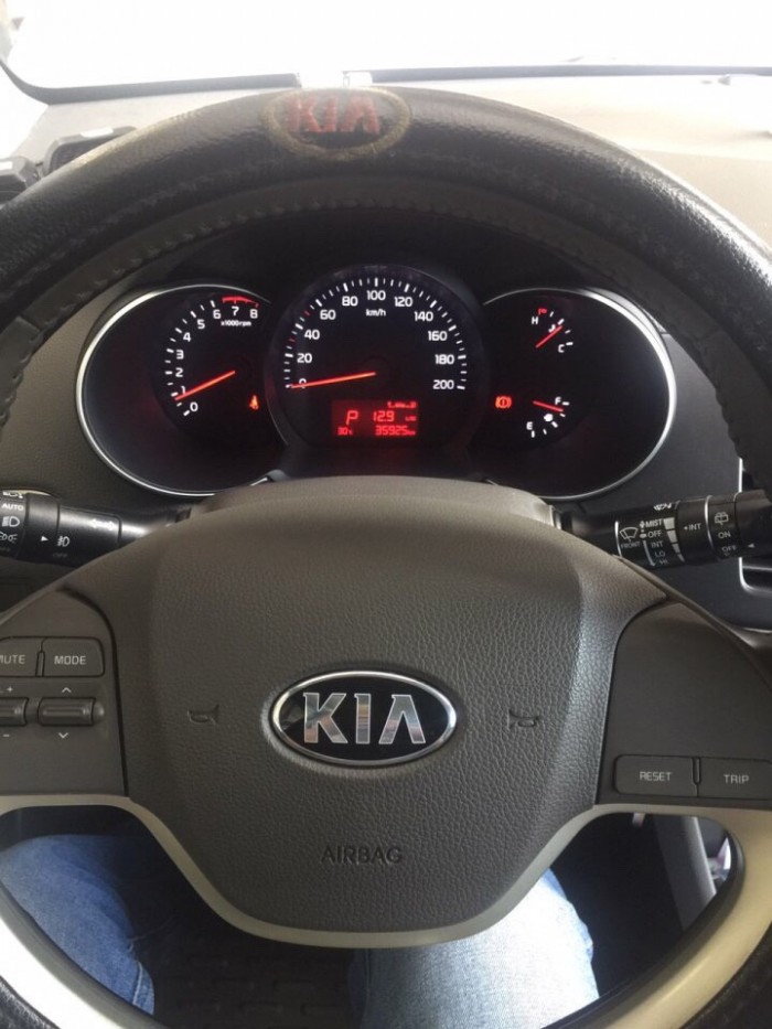 Bán Morning Si 1.25AT, số tự động, đời 2016, màu vàng cát giá 385tr, bao test xe