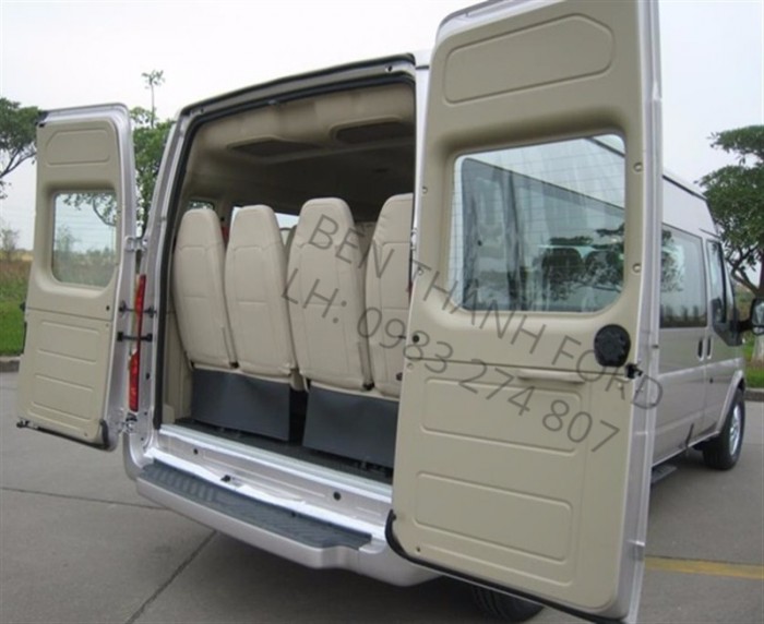 Ford Transit 16 chỗ đời 2017, giá rẻ nhất tại Thành Phố Hồ Chí Minh