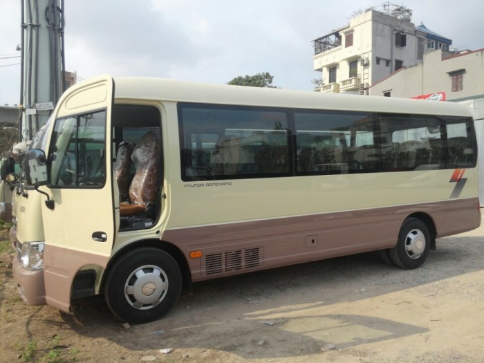 Bán xe Du lịch trả góp 29/34/39 chỗ Hyundai Tracomeco, Heaco, Đồng Vàng
