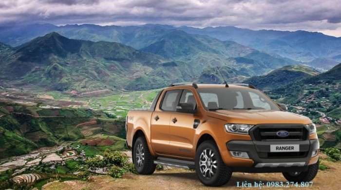 Ford Ranger Wildtrak động cơ dầu 2.2L AT 4X2 - Giá tốt nhất tại Tp. Hồ Chí Minh