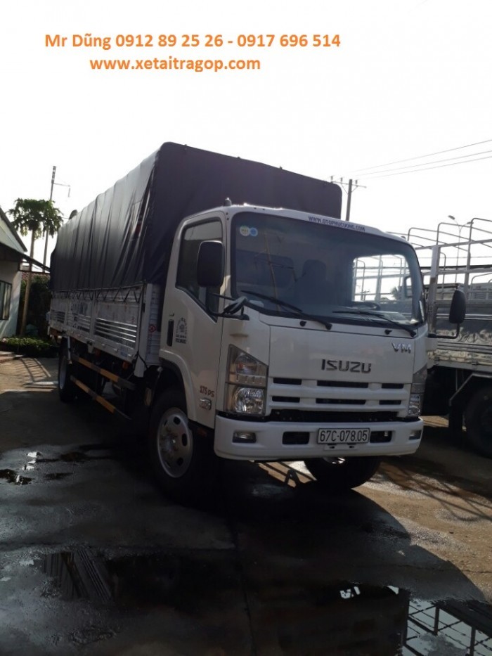 Xe tải isuzu 3t49, 3.49T, 3 tấn 49 thùng dài 5m3, xe tải isuzu 3t49 trả góp