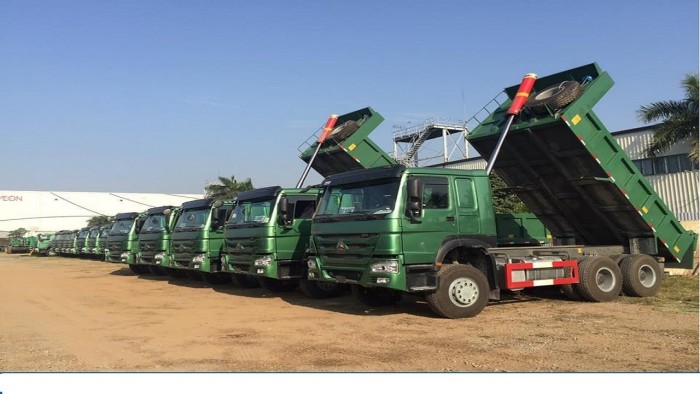 Xe tải ben Trường Giang-hổ trợ vay  các tỉnh