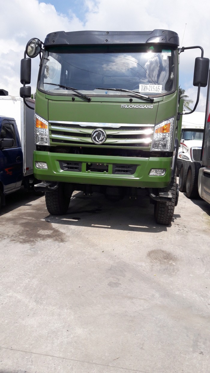 Xe tải ben Trường Giang-hổ trợ vay  các tỉnh