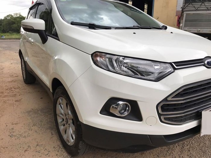 Hàng khủng lướt – Ford Ecosport 2016 màu trắng bản Titanium