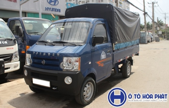Xe tải Dongben 810kg thùng 2m4 giá rẻ, dễ dàng di chuyển ở những đường nhỏ, hẹp