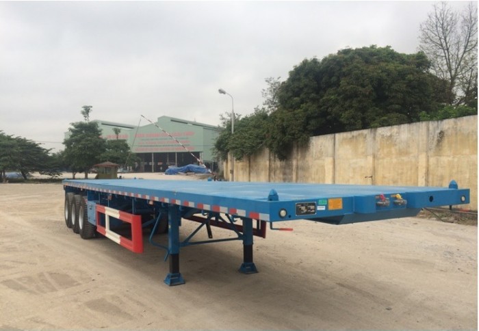 Rơ mooc CIMC, Xe rơ mooc sàn CIMC, Giá rơ mooc sàn CIMC Chuyên chở container, Giá 300tr giao xe ngay