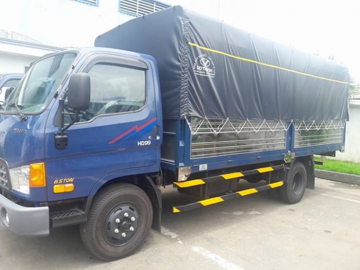 Xe tải 6,5 tấn đô thành - xe  Hyundai HD99 6,5 tấn - Giá xe tải 6,5 tấn hyundai - 600tr nhận xe ngay