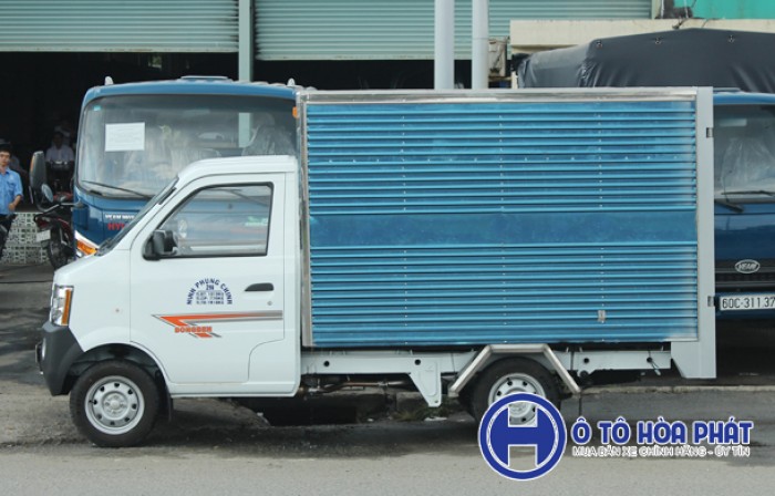 Xe tải Dongben 770kg thùng kín 2m5 giá rẻ, hỗ trợ trả góp đến 80%