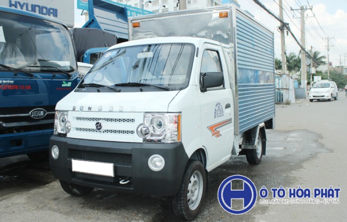 Xe tải Dongben 770kg thùng kín 2m5 giá rẻ, hỗ trợ trả góp đến 80%