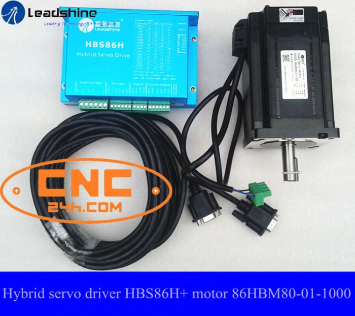 Bộ 8Nm Leadshine Driver HBS86H + Động cơ 86HBM80-EC-10002