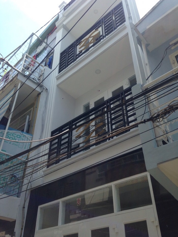 Nhà mới 2 mặt hẻm Thích Quảng Đức DT3x13m 2 lầu St