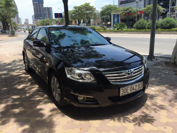 Bán Toyota Camry 2.4G 2008, màu đen, 539 triệu