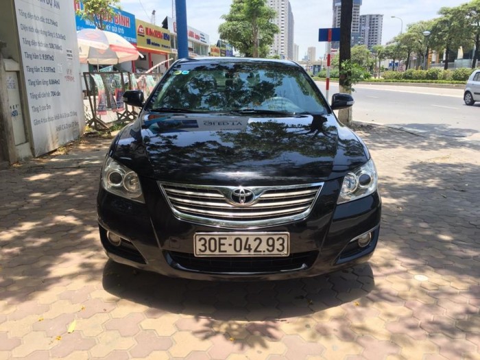 Bán Toyota Camry 2.4G 2008, màu đen, 539 triệu
