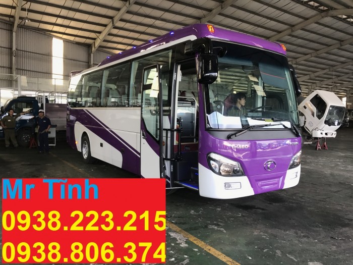 Giá bán xe 29 chỗ bầu hơi thaco mới nhất thaco tb82 2017