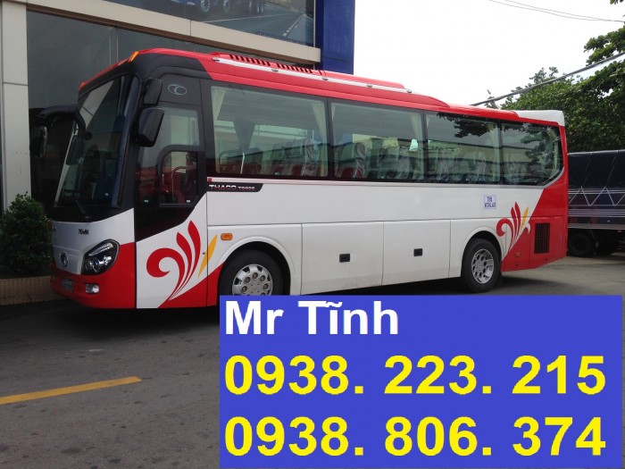 Giá bán xe 29 chỗ bầu hơi thaco mới nhất thaco tb82 2017