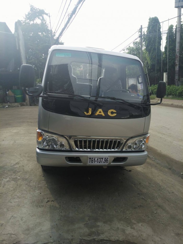 Bán xe  Trả góp 85% xe  tải Jac 1t4, 2t4 thùng dài.