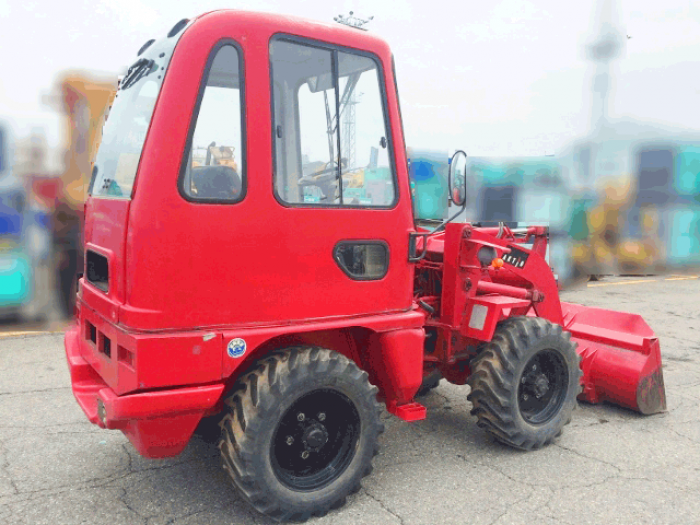 Máy xúc lật 04, máy xúc gật gù mitsubishi WS210, máy xúc nhỏ