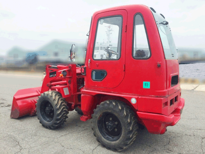 Máy xúc lật 04, máy xúc gật gù mitsubishi WS210, máy xúc nhỏ