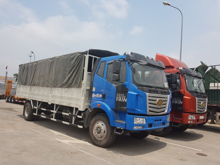 Xe tải thùng FAW 9.6 tấn