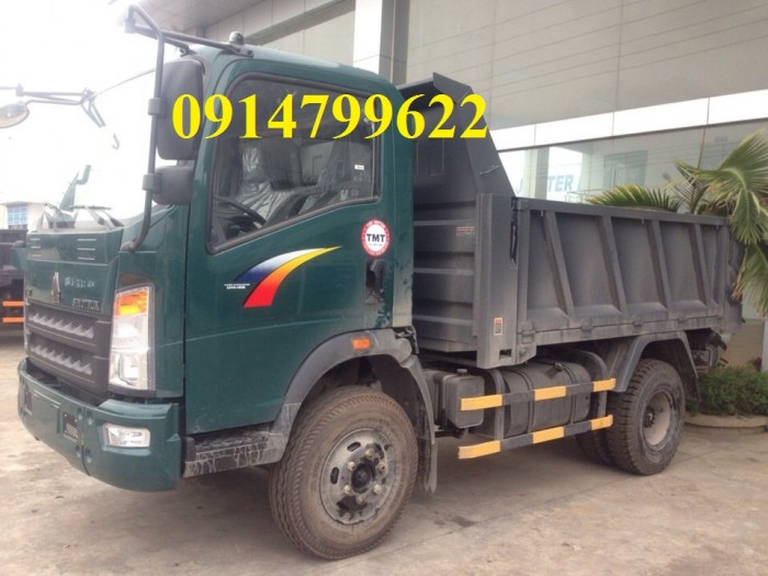 Xe ben Cửu Long TMT tại Hải Phòng, 6.5 tấn, máy Sinotruck 0