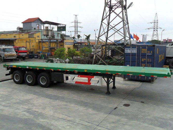 Bán sơ mi rơ moóc, 2017sàn 3 trục chất lượng tốt, tải trọng cao, giá rẻ