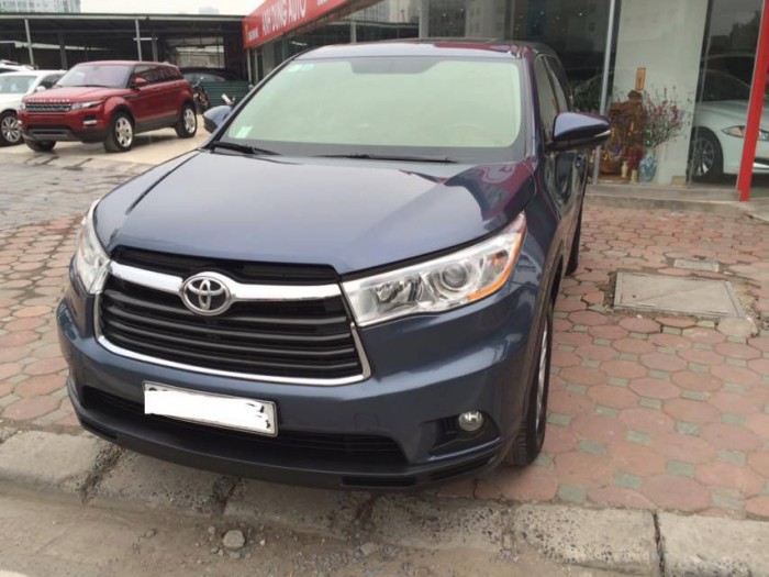 Toyota Highlander 2.7Le Xanh Nhạt 2014 Xe Chạy 30000 Km,