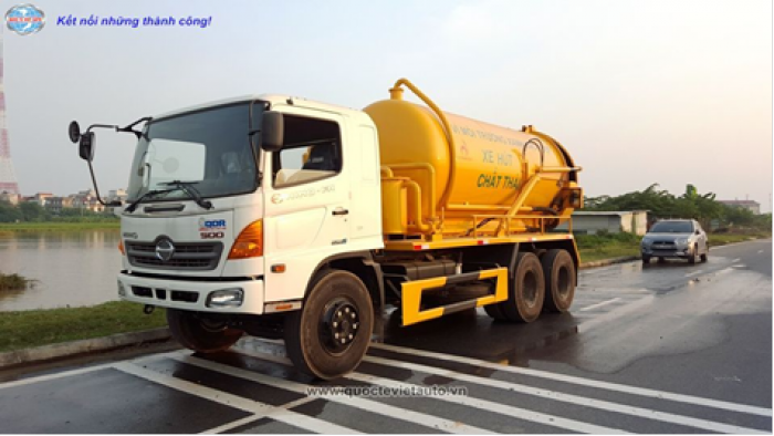 Xe hút chất thải DongFeng nhập khẩu.  dung tích 6 khối