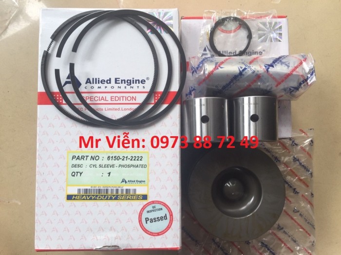Bộ Hơi Clk S6d125, Pc400-6, Pc450-6, Pc400-3, Pc400-5, Pc300-3, D65-12.