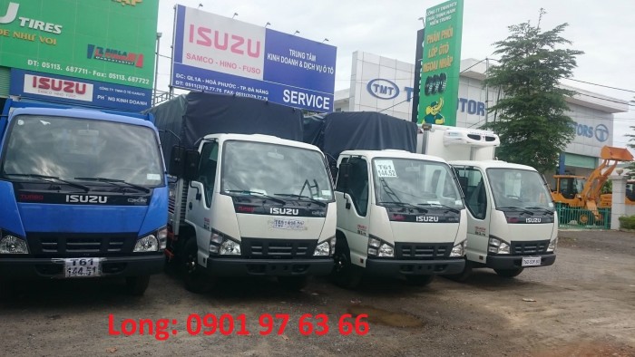 Xe tải ISUZU QKR 1,4 đến 1,9 tấn