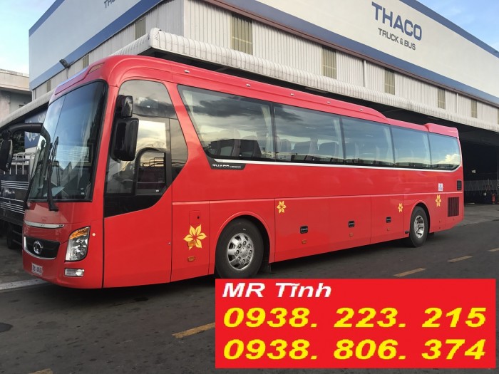 Thông số kỹ thuật, mẫu xe khách universe 45 chỗ 47 chỗ mới nhất của hãng Thaco và Hyundai tại sài gòn