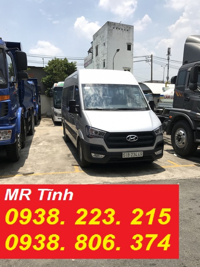 Xe khách hyundai 16 chỗ thaco mới nhất hyundai solati h350 mới nhất 2017 tp hcm