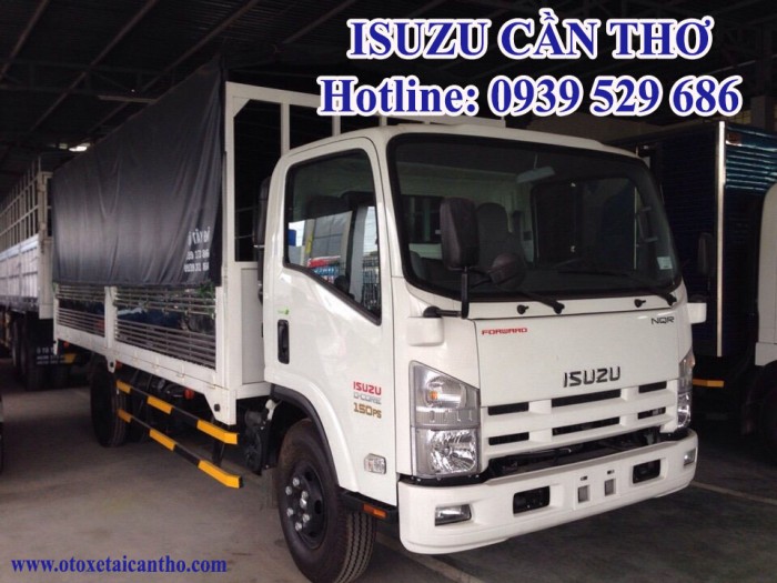 Xe tải isuzu 5,5 tấn thùng lửng 6m - isuzu 5 tấn thùng bạt