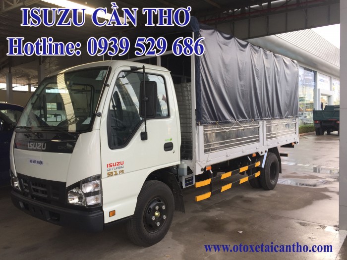 Isuzu QKR55H tải 2.2 tấn thùng mui bạt cần thơ-  isuzu 2,2T