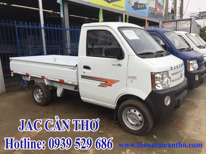 Xe tải Dongben 2017 thùng kín - dongben 870kg thùng lửng - xe tải dongben cần thơ