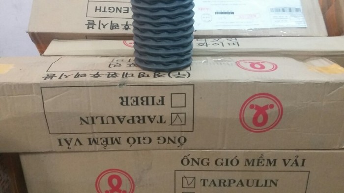 Nhà cung cấp ống gió mềm vải Tarpaulin - ống gió hút khí hút bụi Fiber
