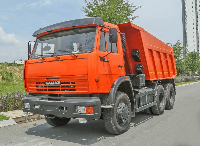 Xe kamaz 3 chân nhập khẩu châu âu giá tốt