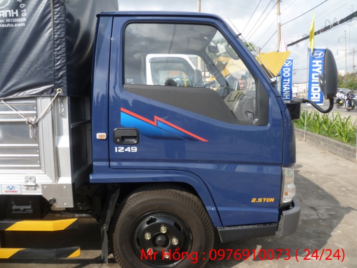 Xe tải 2,4 tấn - xe iz49 2,4 tấn giá rẻ - xe Hyundai iz49 2,4 tấn vào thành phố - mua xe trả góp