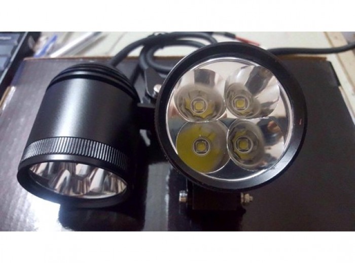 Đèn Pha Led L4 Real L1 Trợ Sáng Cho Xe Máy
