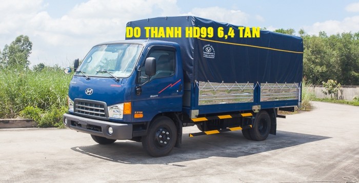 Hyundai HD99 6.5 Tấn Đô Thành - Thùng Bạt, Khuyến mại lệ phí trước bạ