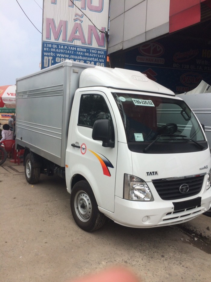 Xe tải TATA Ấn Độ 1 tấn 2 xe mới chạy bền nhất phân khúc cùng tải trọng