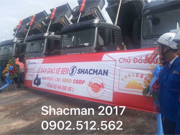 Xe ben shacman 2017 hot nhất thị xã Gia Nghĩa