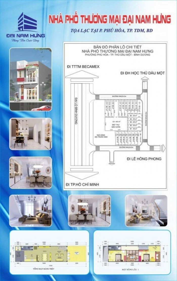 Cần bán nhà xây 1 trệt, 1 lầu kiểu phố vô cùng hiện đại mang phong cách Châu Âu,Phú Hòa,Thủ Dầu Một,Bình Dương