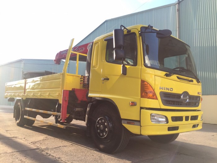 Xe Tải HINO FG gắn cần cẩu UNIC 340 - xe có sẵn
