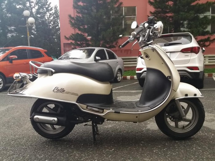 Sym Cello 50cc cho HS Kiểu Dáng Vespa Phong Cách Châu Âu Tuyệt Đẹp