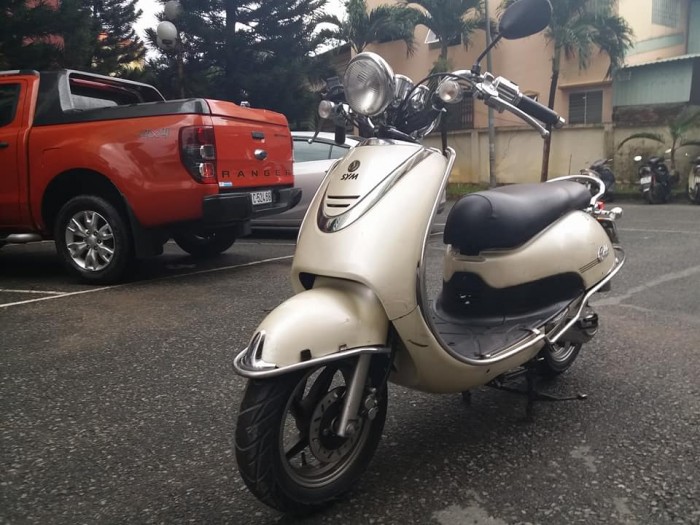 Sym Cello 50cc cho HS Kiểu Dáng Vespa Phong Cách Châu Âu Tuyệt Đẹp