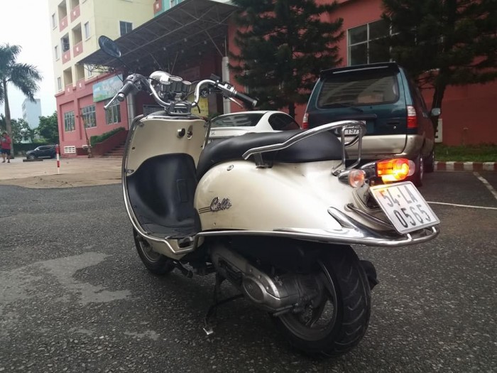 Sym Cello 50cc cho HS Kiểu Dáng Vespa Phong Cách Châu Âu Tuyệt Đẹp